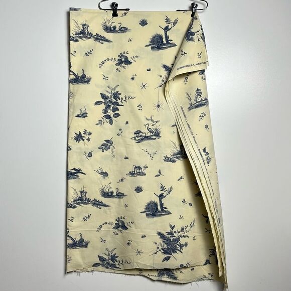 Brunschwig & Fils Chinoiserie A L’Americaine Mount Vernon Textile Fabric 2 Yards - Picture 3 of 13